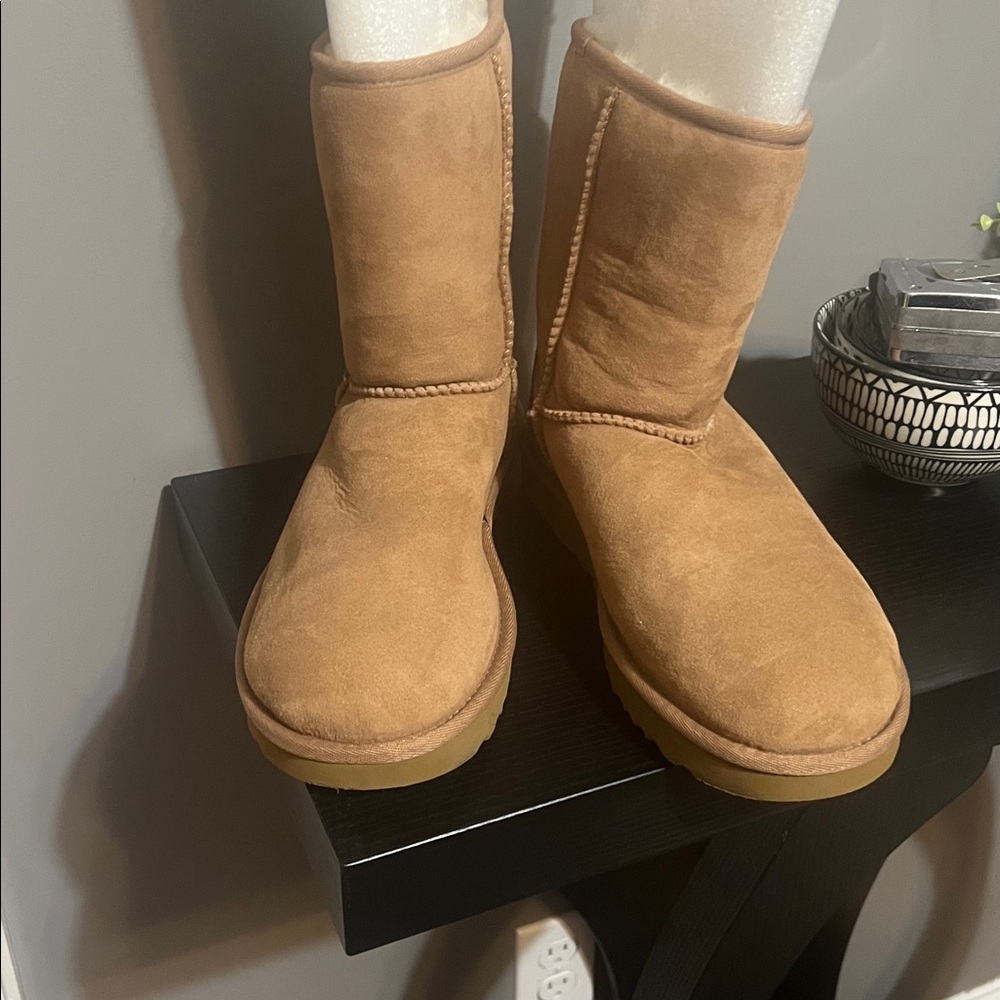 UGG chestnut colored Sheepskin Boots - Picture 4 of 5